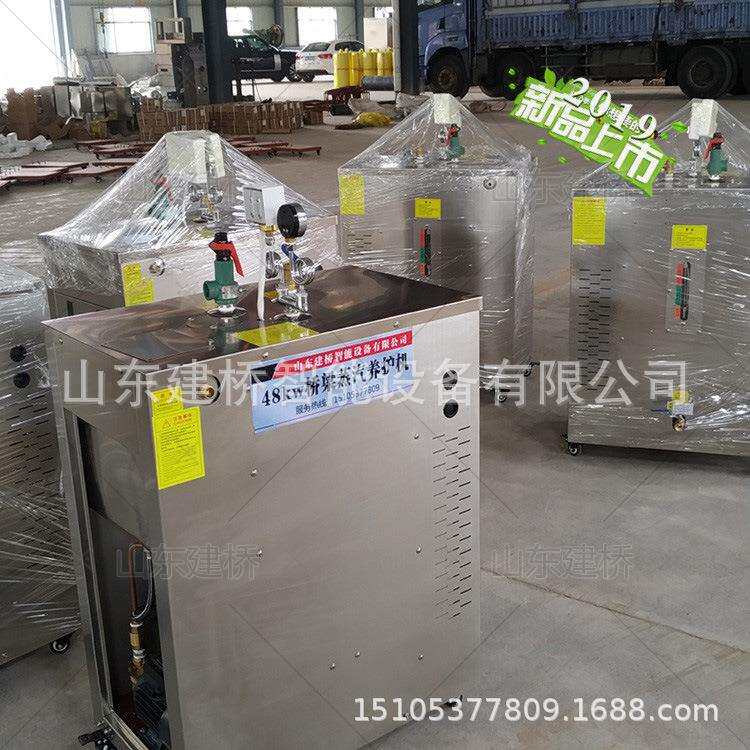 建桥蒸汽发生器商用全自动电加热工业小型豆腐80v发热管蒸气锅炉