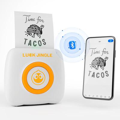 minprin敏ter高式标配：L1清i便携宽幅打印机热文字不干胶标签打