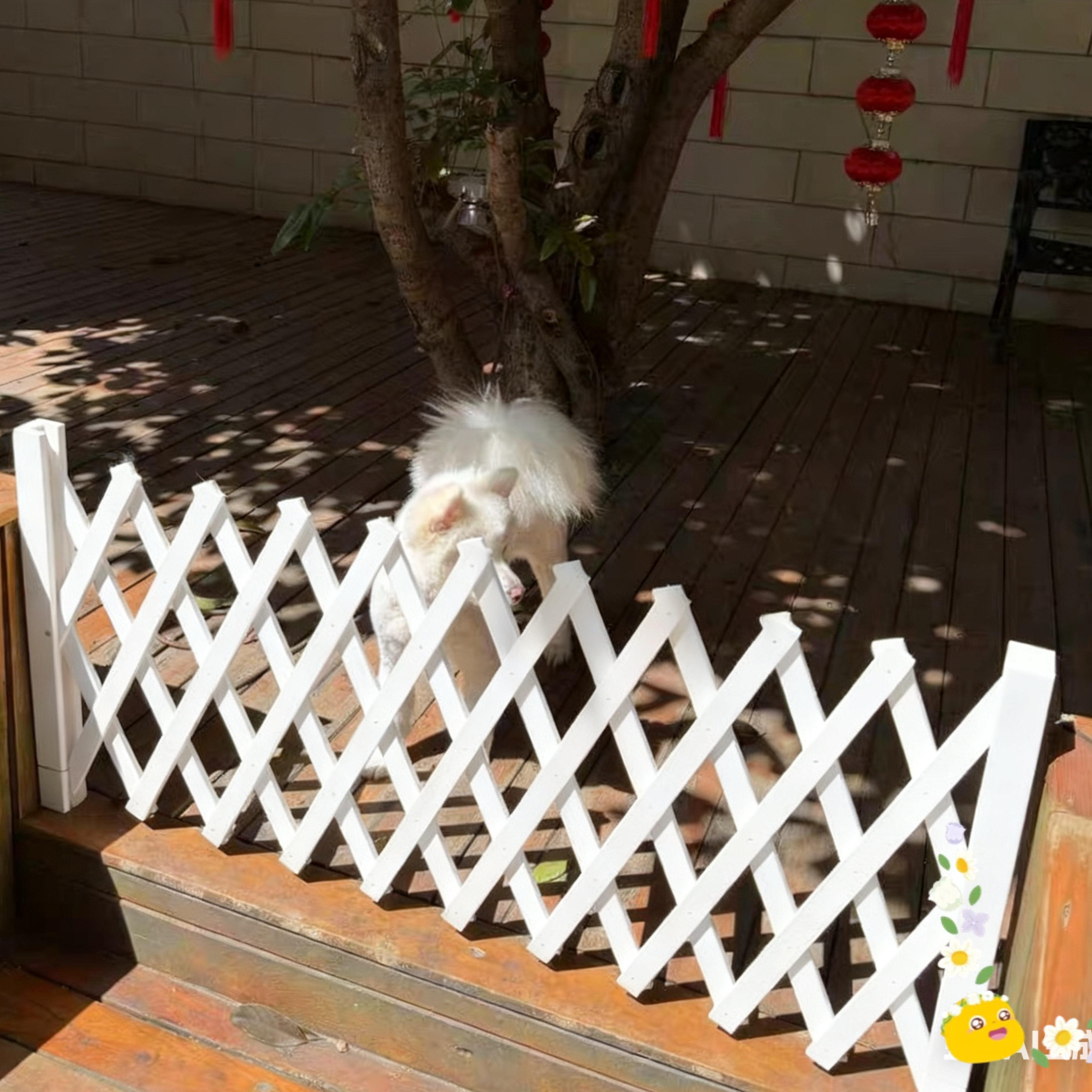 宠物栅栏狗栅栏室内家用鸡兔楼梯防护栏阻拦门防猫隔离门护栏围挡