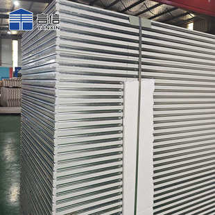 手工岩棉板 净化工程隔墙板A级防火岩棉板彩钢板保温板隔音净化板