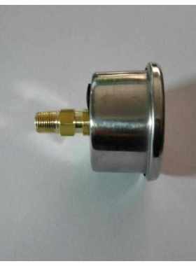 。轴向防振压力表 前面直径47mm 背后外壳41mm 压力0-10bar/150ps