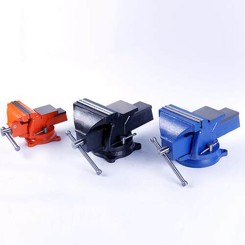 厂家货源 加粗丝杆桌虎钳 重型轻型虎钳bench vice台虎钳