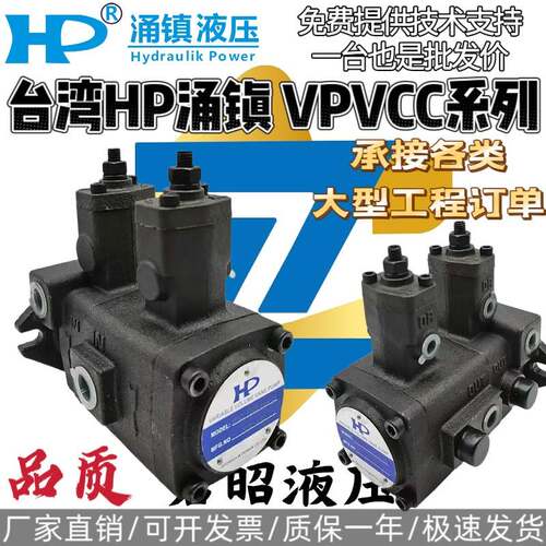 HP涌镇VPVCC-F1212/F2020/F3030/F4040-A1 A2 A3 A4-02双联叶片泵