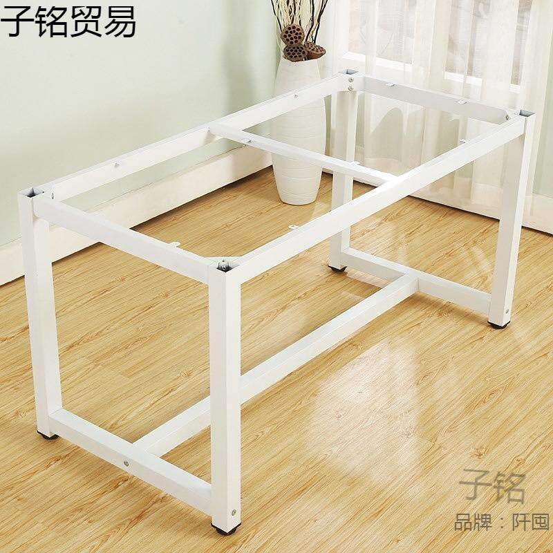新款茶餐桌茶几480茶台书桌吧台艺铁质桌脚实架木大板支铁桌脚架