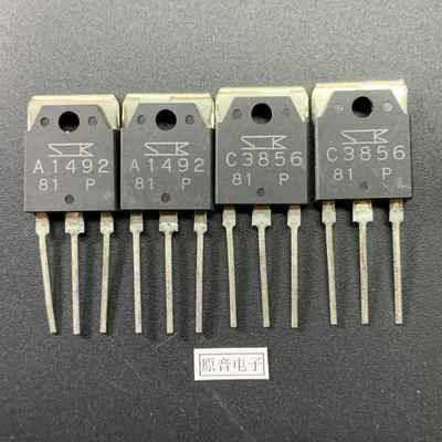 2SA1492/2SC3856 SANKEN(三肯)大功率原装全新功放对管P档1对价