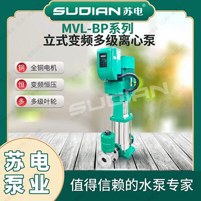 MVL12003BP变频恒压不锈钢增压多级水泵**