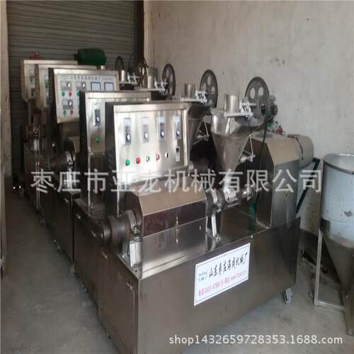 人造肉机自动下l料牛排机 素肉成型机 家用豆制品加工设备厂家