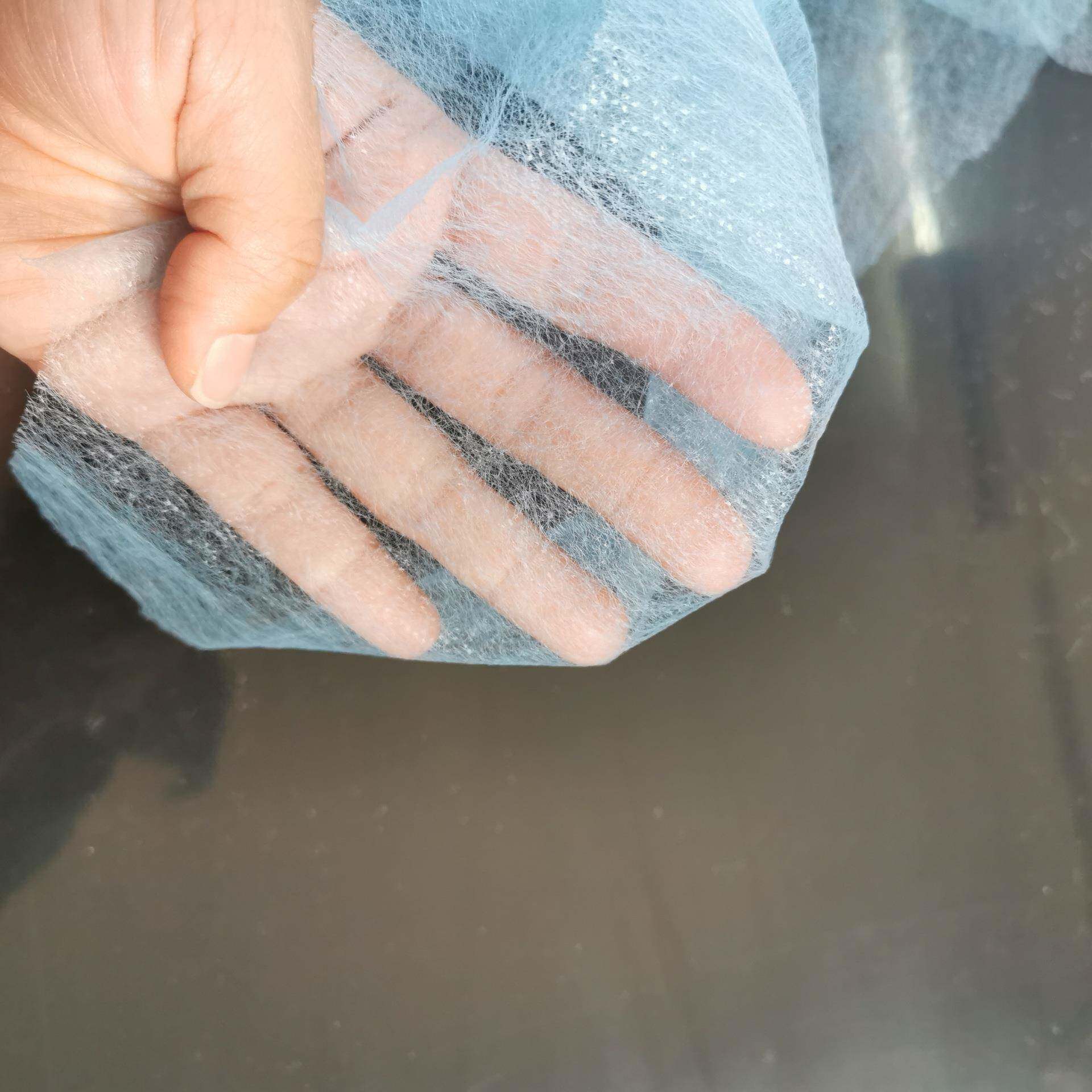 9g 160cm服装裁床隔层隔色无纺布 白色蓝色衬纸不褪色
