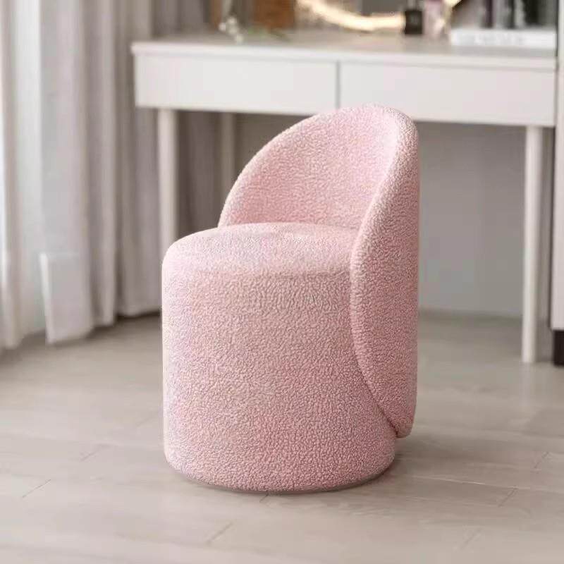 轻奢卧室拇指凳简约靠背梳妆台网红衣帽间化妆椅家用化妆凳