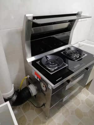 帅丰U6-3B二星消毒柜集成灶吸烟效果怎么样?真比烟机好?