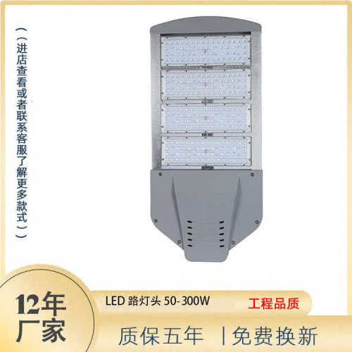 led模组路灯头50W100W150W200W250W300W路灯市电超亮大功率高杆灯