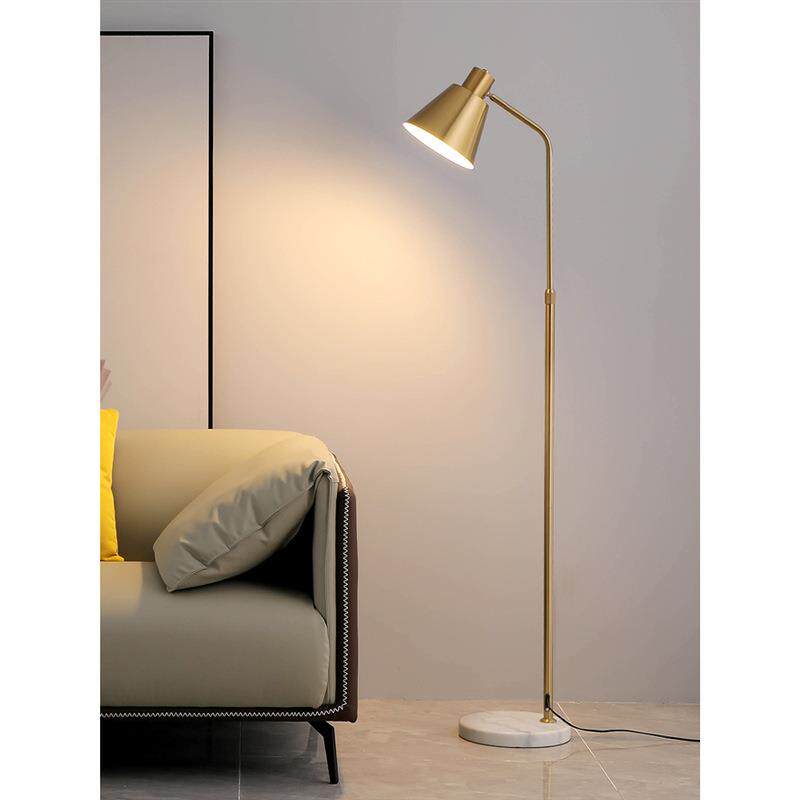 轻奢落地灯客厅沙发美式高级感卧室床头极简现代护眼阅读立式台灯