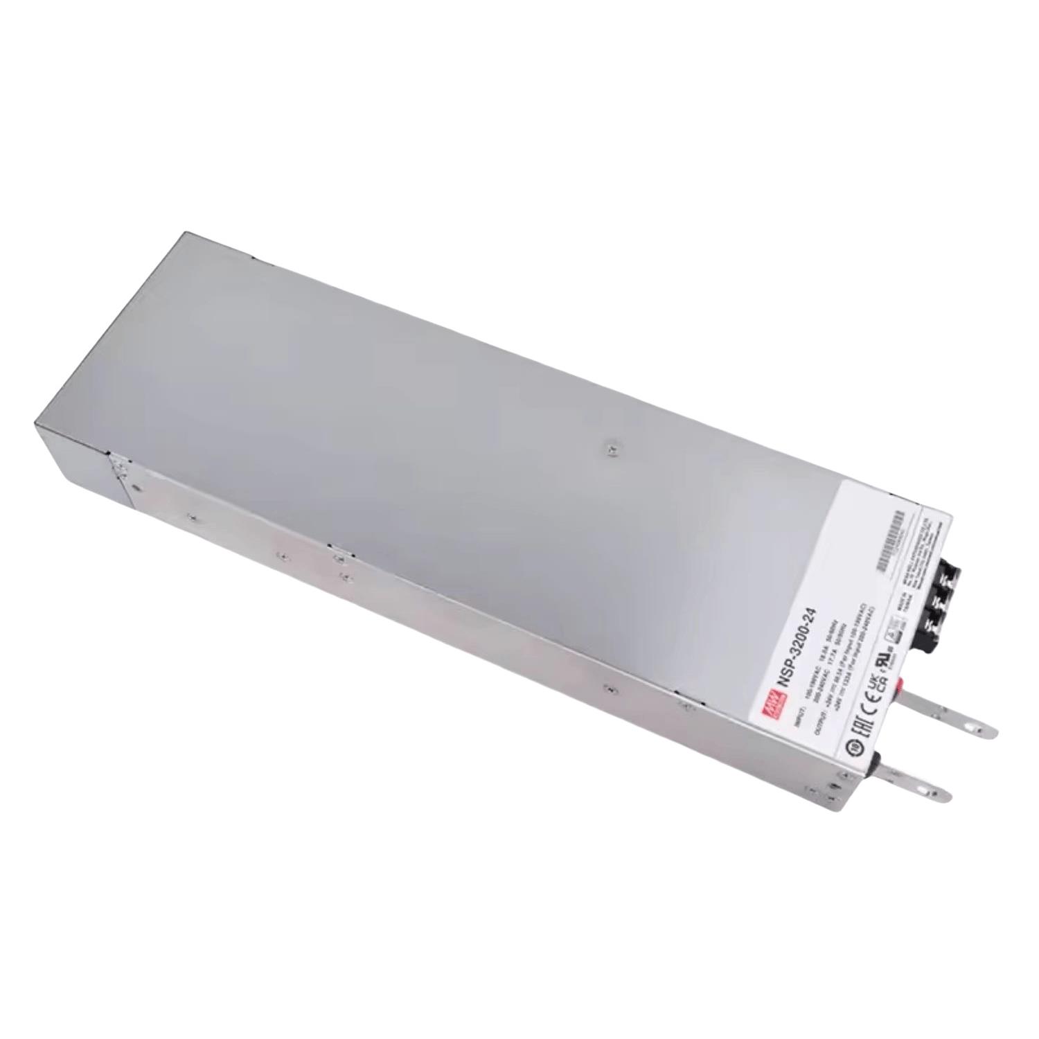 明纬 NCP-3200-24 3200W 机架式二合一电源供应器与充电器