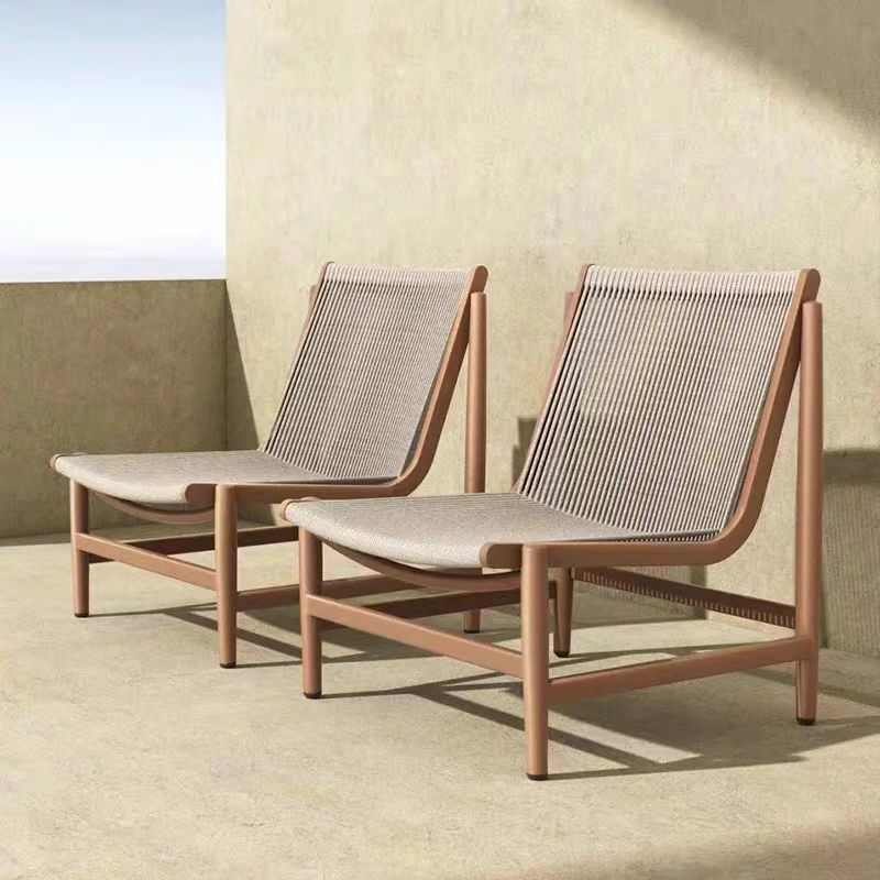 户外沙发藤编花园庭院新中式休闲藤椅茶几阳台三件套酒店室外家具