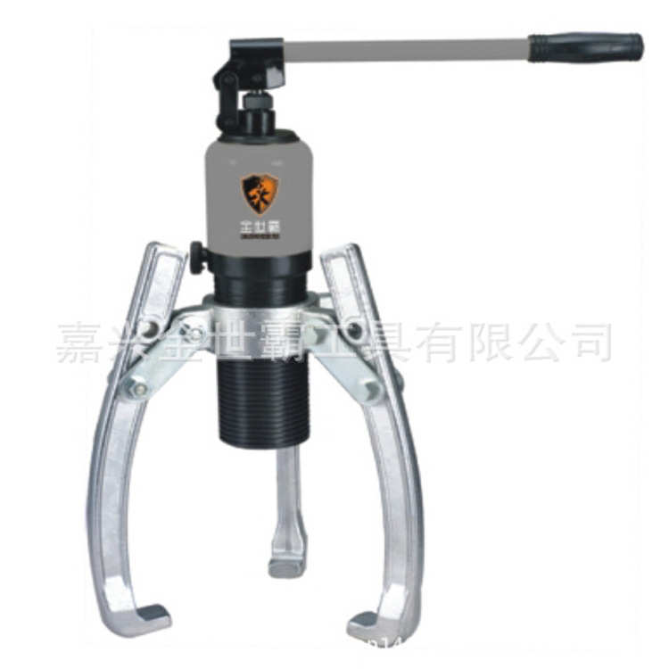 金世霸一体式可调节液压拉马拔轮器30t 整体式液压三抓三角拉马