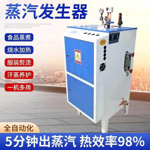 48kw不锈钢蒸汽发生器高压蒸汽锅炉电加热燃气化工食品蒸汽机