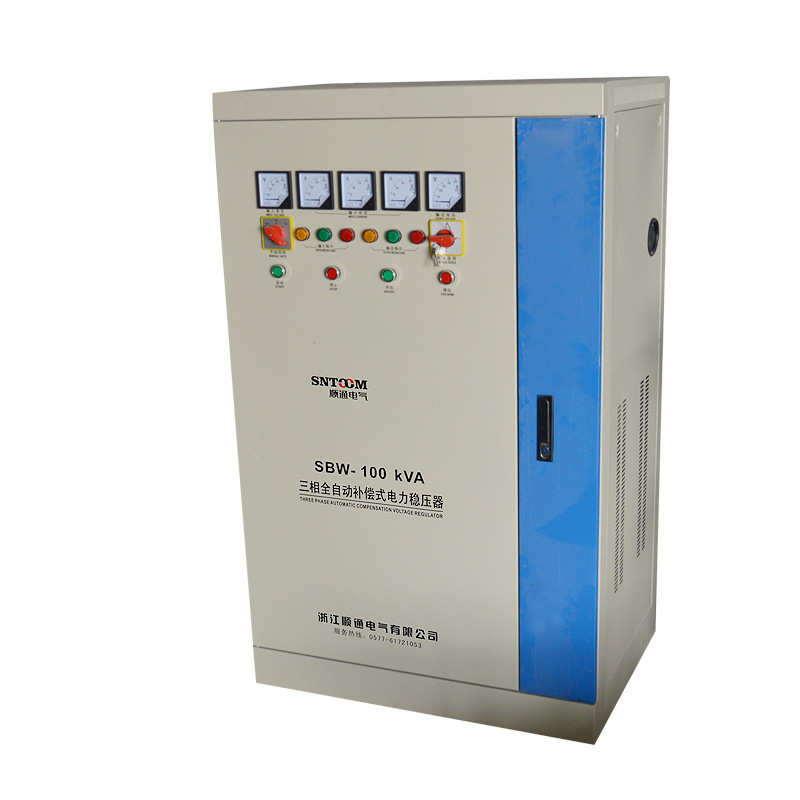 式电力补偿50三相稳压电源 工业100稳压器-/150kva/380v大功率sbw