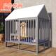 加粗加固狗笼子中型大型犬室外防雨农村户外专用狗屋金毛边牧围栏
