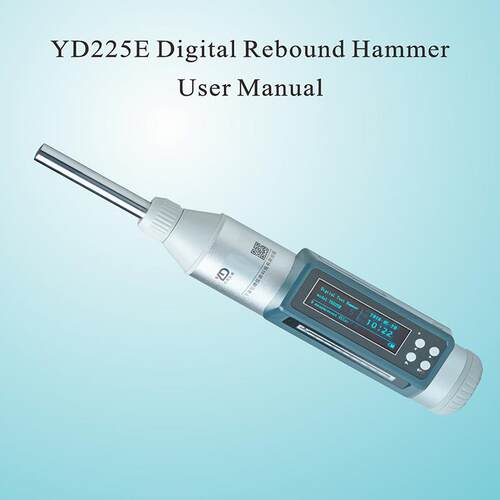 YD225E数显回弹仪英文外贸混凝土回弹仪