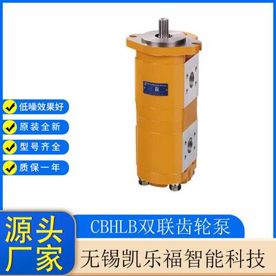 吊车双联齿轮油泵CBHLB-F532/F508-CFHL装载机油泵钻机油泵