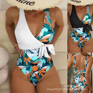 one piece cover Swimsuit bikini conservative women