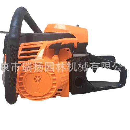 供应大功率园林工具配件油锯5800汽油锯小型家用毛竹锯伐木锯58CC