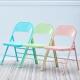 厂家靠折叠椅ins风背3024家椅用椅便携办会公椅议椅马卡龙户外椅