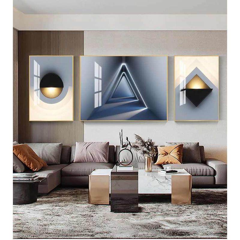 现代简约客厅装饰画沙发背景墙三联晶瓷壁画北欧抽象时尚大气挂画,家居饰品,现代装饰画,淘宝优惠券,粉丝福利购,淘宝优惠卷
