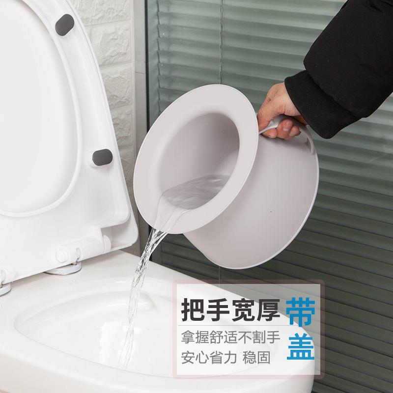 家用卧室带盖小便女用尿壶女尿桶老人夜壶塑料小痰盂尿盆防臭大人