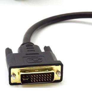 VGA母一分二连接线DVI公对母 1母 VGA双胞胎线 1公转DVI24 DVI24