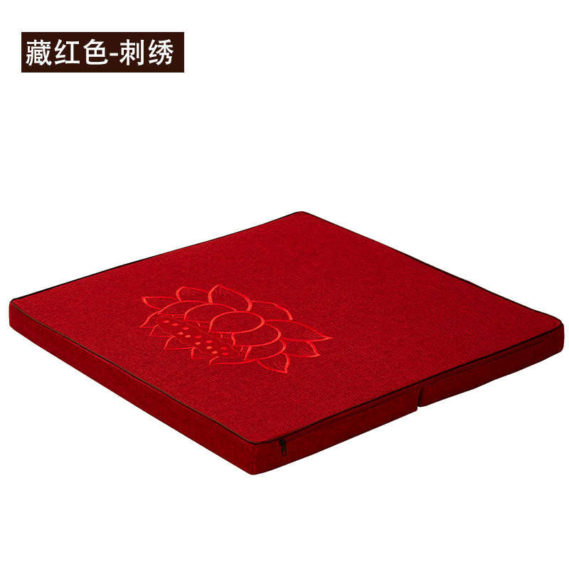 磕头垫棕垫修家用礼佛打坐禅下瑜伽垫子参禅大86n折叠跪拜垫道家