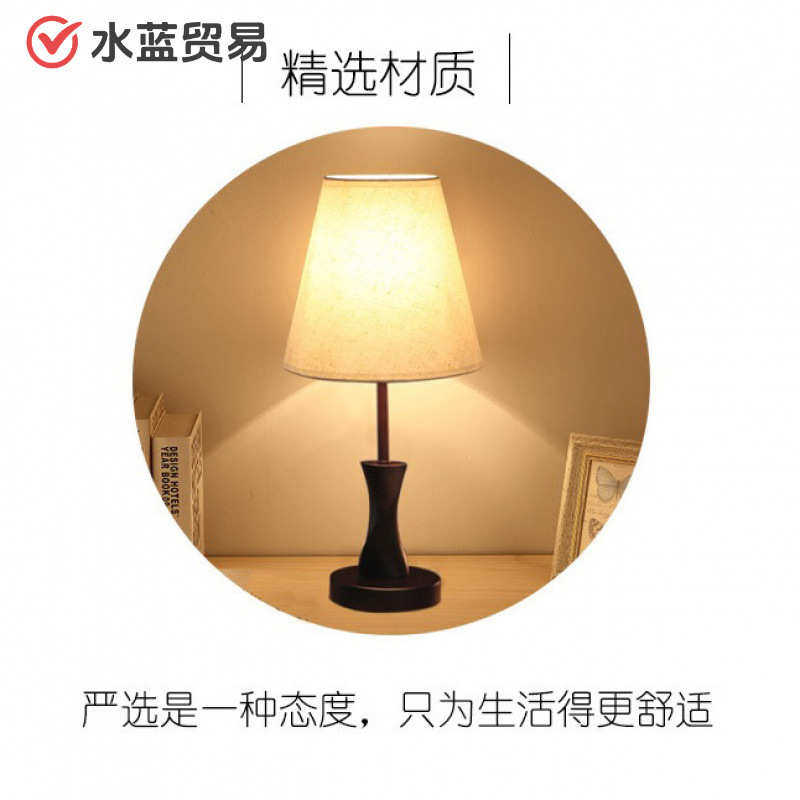 台灯卧室床头灯简约现代家用温馨暖光喂奶起夜灯床头柜调光小台灯
