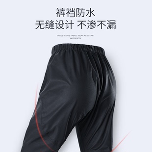 成人反光外卖防水服摩托车骑行雨衣 全身防暴雨分体式 雨衣雨裤 套装