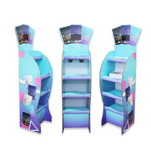 超市杯子LED液晶屏纸货架日用品可带LCD显示屏纸展示架电器陈列架