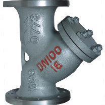 铸钢法兰过滤器 16C 管道过滤器 GL41H 铸钢Y型法兰过滤器