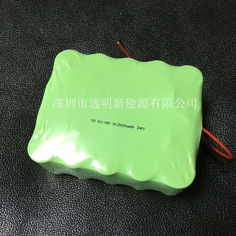 镍氢电池组24V NI-MH SC2000mAh 24V煤矿机器设备 后备电源电池组