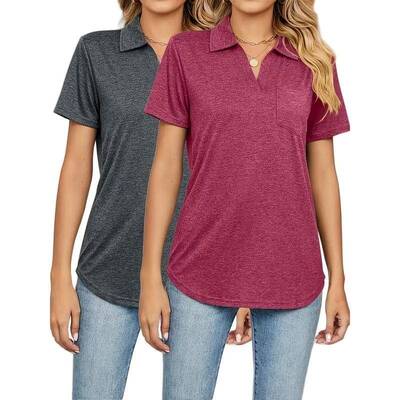 O 76618 Solid Color Short Sleeve Pocket T-Shirt 纯色口袋T恤
