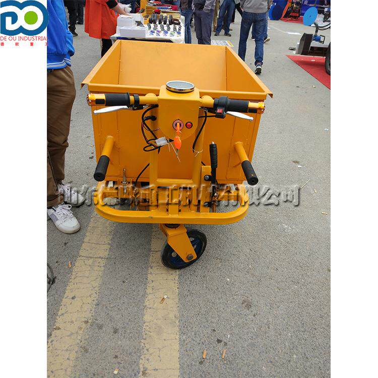 电瓶助力手掀自卸翻斗车 建筑工地物料搬运车 矿用煤炭运输小推车