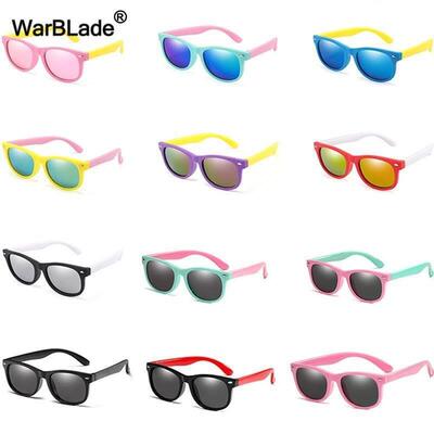 kids boys girls sunglasses polarized glasses children uv400