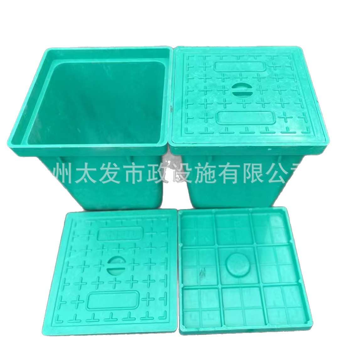复合一体式穿线井 市政工程树脂弱电手孔井 通信弱电路灯井