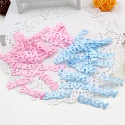 100pcs/pack Baby Shower Decoration Baptism Birthday Party