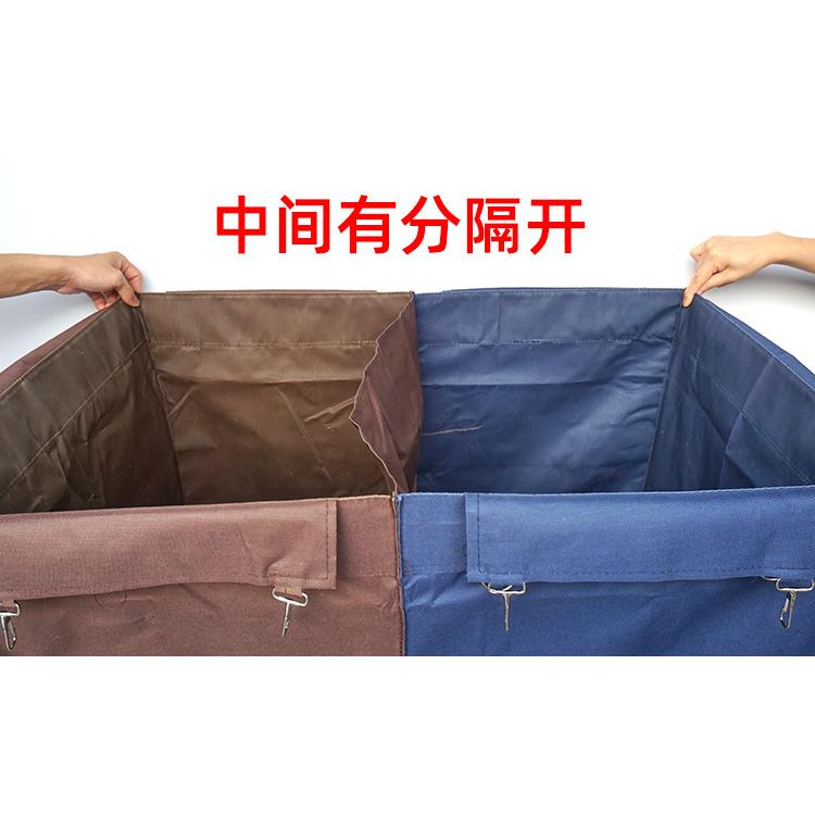 干湿离布车布酒店客布草车布袋房工作分车布草袋锥形草帆布替换袋