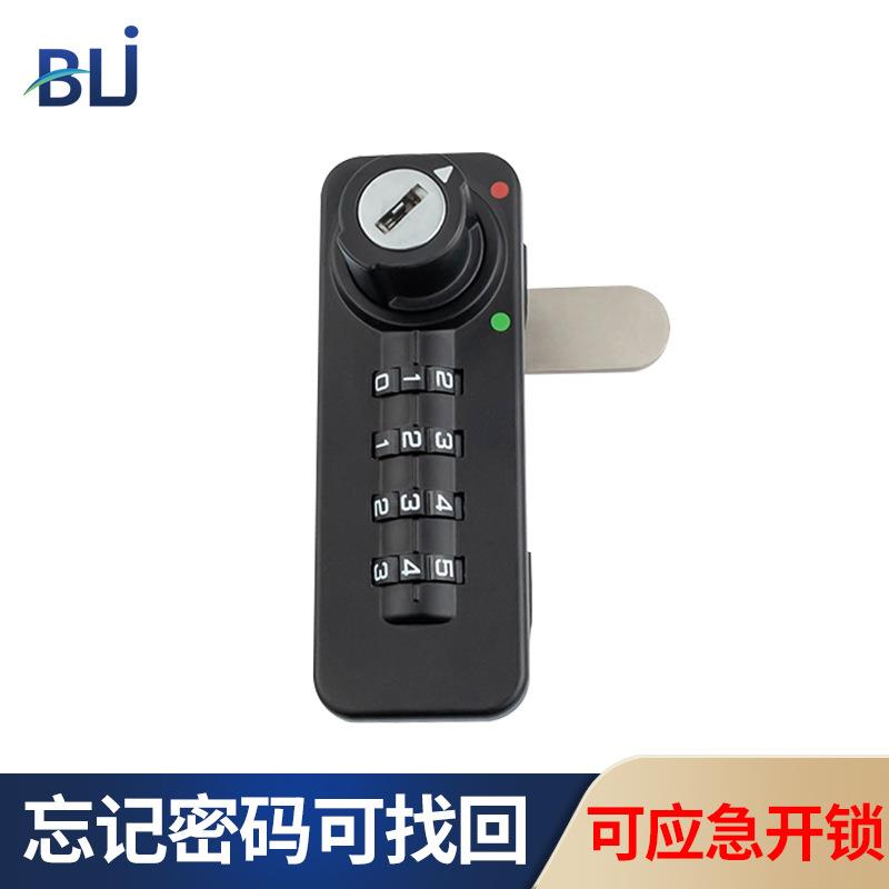 抽屉密码锁更衣储物柜锁拨盘密码锁自动回零锁办公机械密码锁