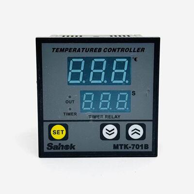 sahok山禾数显温控器 MTK-701B 温控时间二合一控制器 72*72