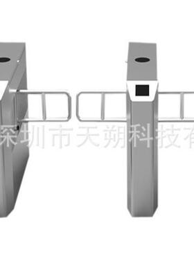 学卡校翼闸刷人脸识TS008别测温门禁通道工地区票景系务统闸机