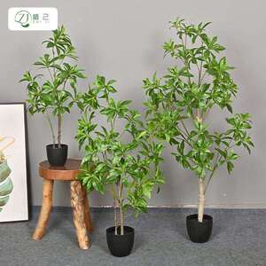 仿真绿植马醉木室内客厅商城软装店面装饰假树造景吊钟马醉木盆栽