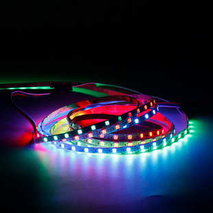 新款 5mm板宽60 3535 120灯幻彩灯带 电竞房间幻彩氛围灯WS2812