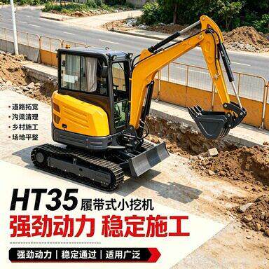 出口澳大利亚.5吨小型履带式挖掘机修建铁路工程用小型挖机