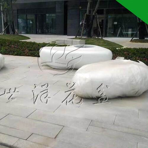 玻璃钢坐凳花盆 室外商场广场组合坐凳组合花箱玻璃钢凳子