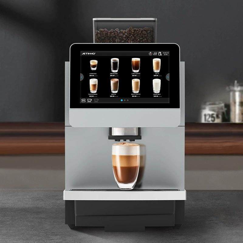 商用全自动现磨一体咖啡一键出品自动清洗咖啡机机动咖奶咖自啡机